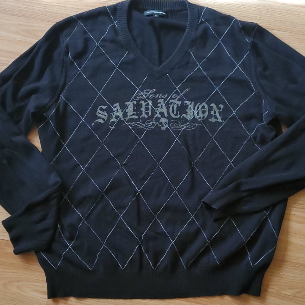 V-Neck sweater size XL - EXPRESS DESIGN STUDIO